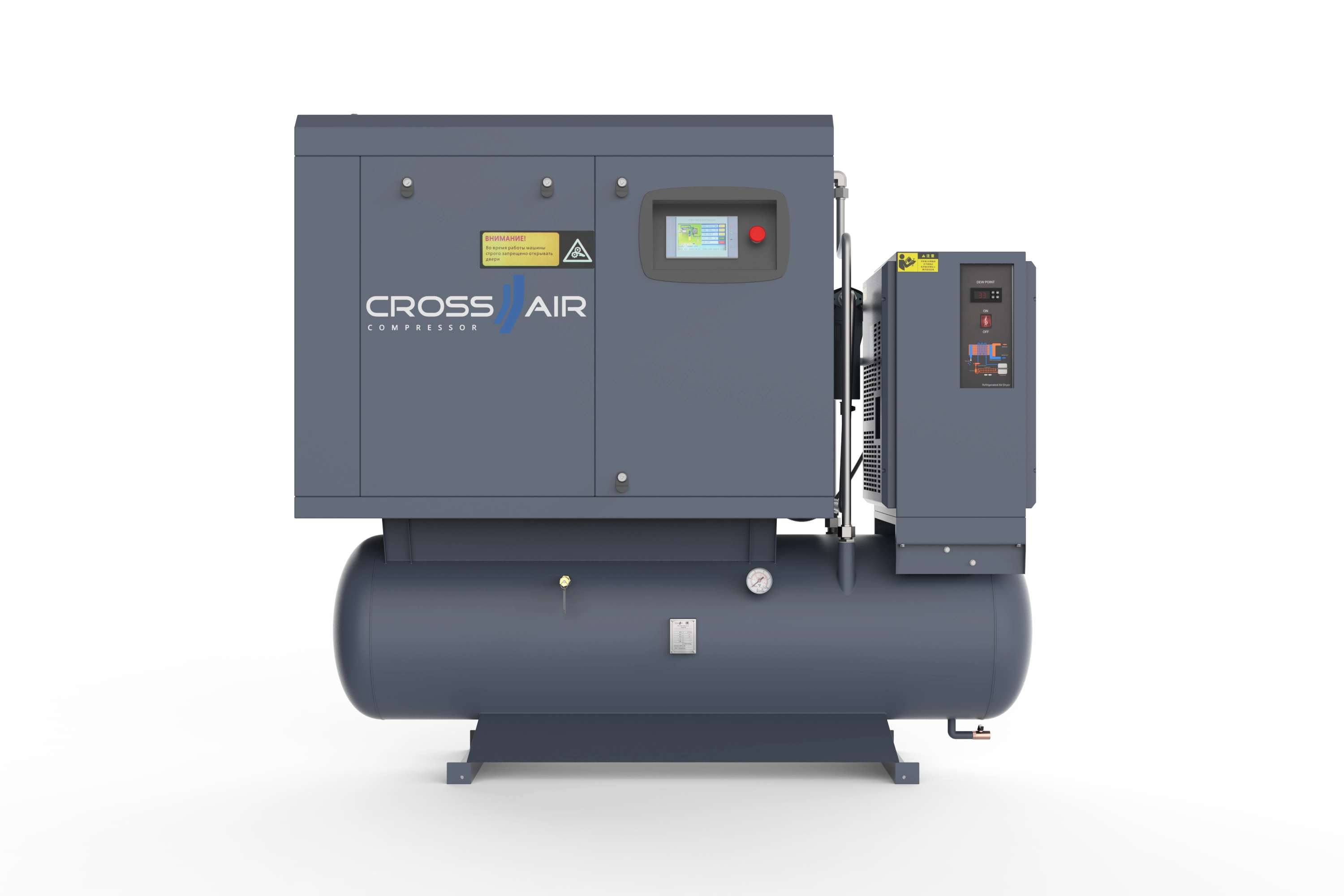 Компрессор для лазерной промышленности CrossAir CAPM22-16W