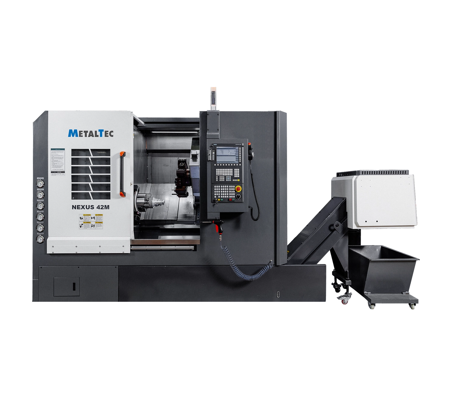 MetalTec NEXUS 42M - Токарный станок ЧПУ с наклонной станиной