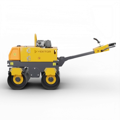 Виброкаток ручной двухвальцовый Vektor VRDR-800