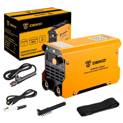 Сварочный аппарат инверторный 250A DEKO DKWM250A Compact 081-3002
