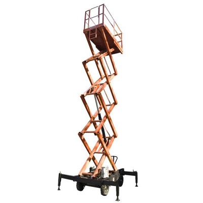 Ножничный подъемник с электрическим подъемом GROST PX 05-7500(АС)