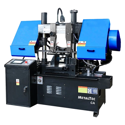 MetalTec BS 300 ZA автоматический колонный ленточнопильный станок с поворотом до 60°