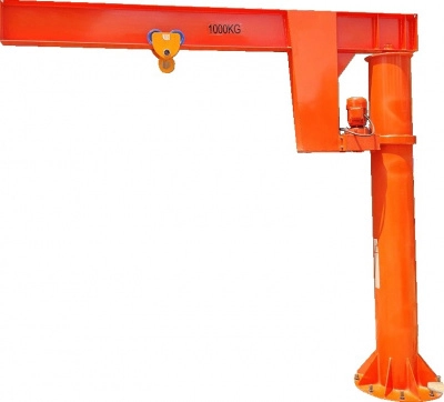 Кран консольный поворотный электрический TOR JIB г/п 2000 кг, высота 3 м, стрела 3 м