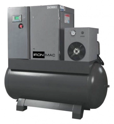 Винтовой компрессор IronMac IC 30/8 AM DF 500L
