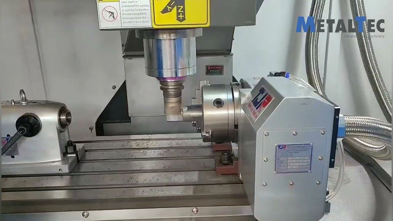MetalTec TOPMILL 650S (4-ось170 мм) осевой вертикальный обрабатывающий центр с ЧПУ - изображение