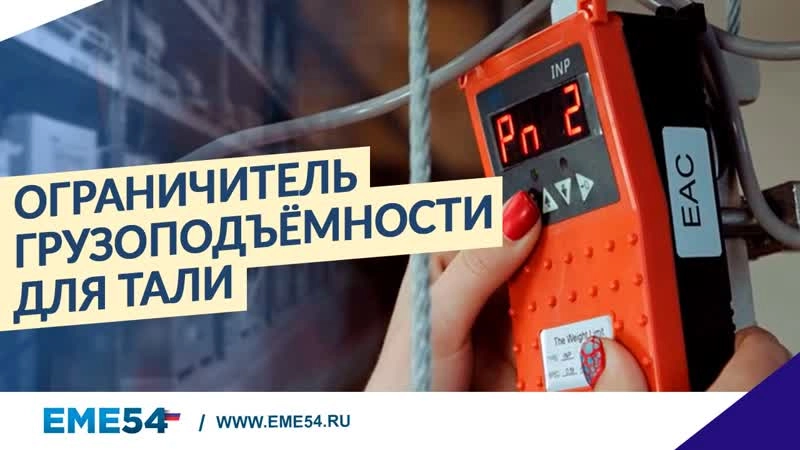Ограничитель грузоподъемности для талей электрических 0,5 т TOR INP-A (оранжевый) - изображение