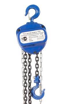 Таль ручная шестеренная TOR ТРШ C 1ТХ6М PRO (для тяжелых работ)