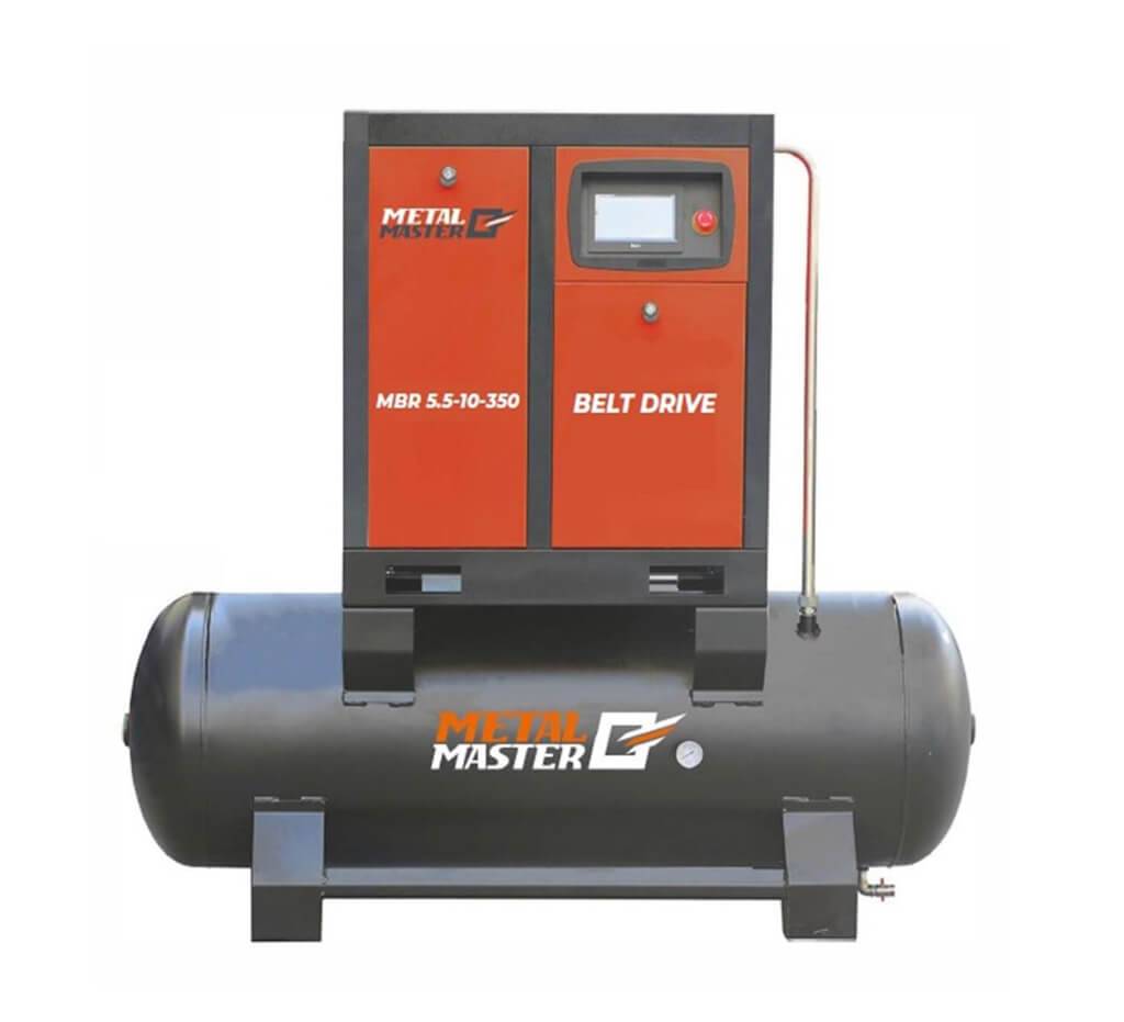 Компрессорная станция 2 в 1 с ременным приводом Metal Master MBR 7,5-10-500