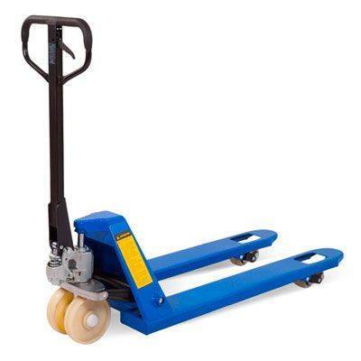 Тележка гидравлическая 5000 кг 1150 мм TOR AC 
(нейлоновые колеса)