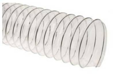 Шланг полиуретановый прозрачный, длина 5 м, диаметр 100 мм, стенка 0,5 мм, JET