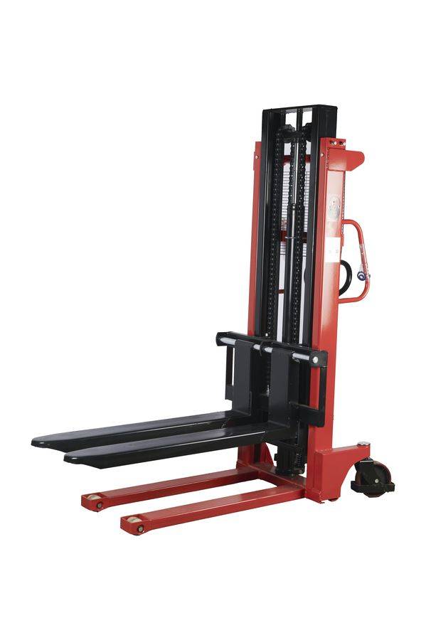 Штабелер гидравлический 2,0 т 2,5 м TOR CTY-EH с раздвижными вилами - изображение