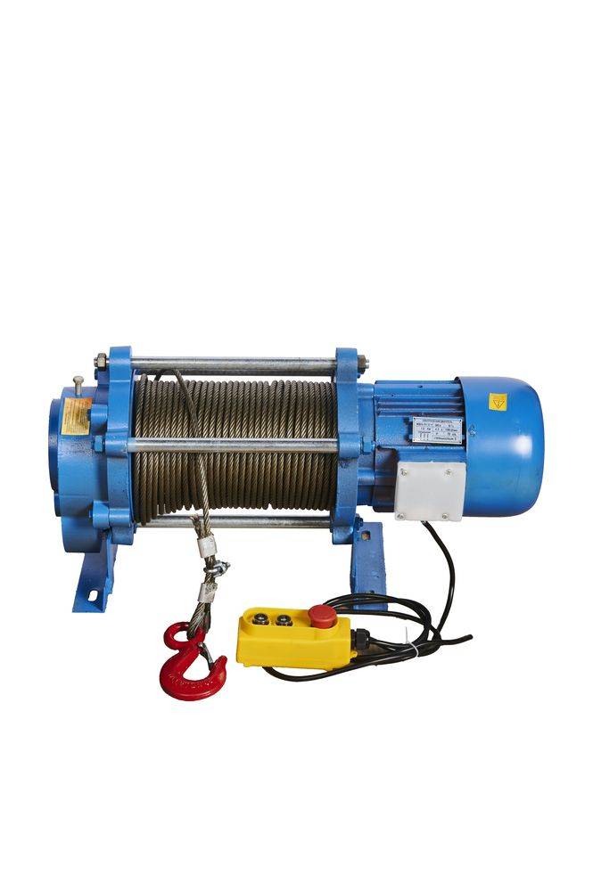 Лебедка TOR ЛЭК-750 E21 (KCD) 750 кг 380 В с канатом 70 м* - изображение