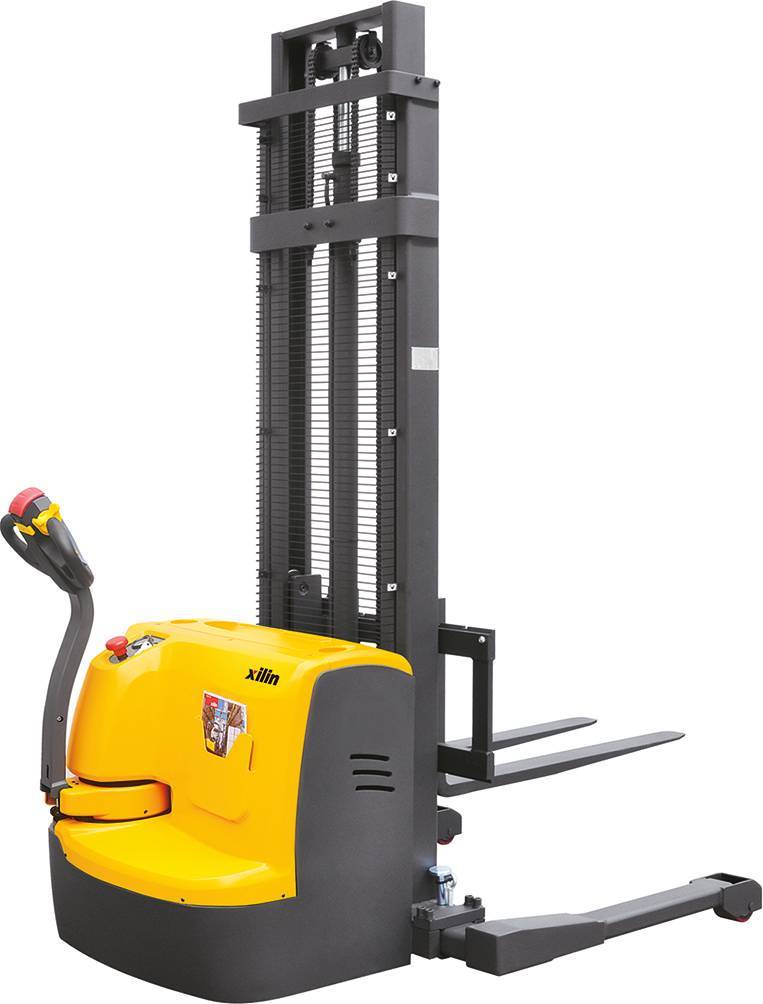 Штабелер самоходный 1,5 т 5,6 м XILIN CTDR15-III Li-ion 24/230 В/Ач раздвижные вилы и опоры