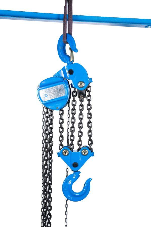 Таль ручная шестеренная TOR ТРШ C 10ТХ3М PRO (для тяжелых работ)