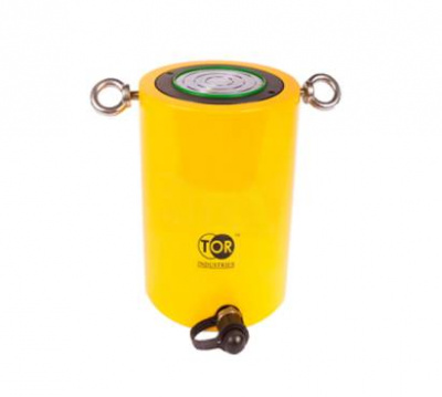 Домкрат гидравлический грузовой TOR ДУ10П100 (HHYG-10100) 10 т + насос TOR HHB-700C