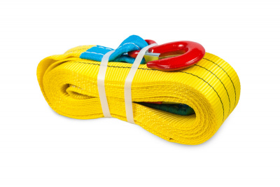 Буксир текстильный ленточный TOR БТЛ 13,5 т 6,0 м (петля-петля)