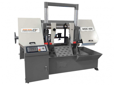 Автоматический двухколонный ленточнопильный станок Metal Master MSK-400