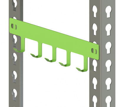 Траверса с крючками 600 мм оранжевая