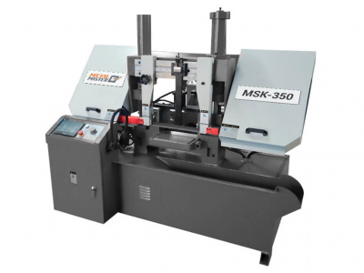 Автоматический двухколонный ленточнопильный станок Metal Master MSK-350