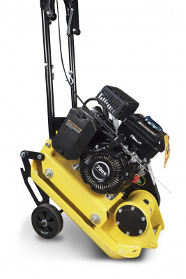 Виброплита TOR T-50 48кг, 8,5кН Trident коврик, колесный комплект