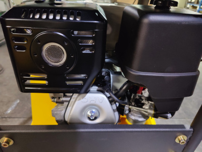 Виброплита реверсивная гидравлическая TOR CY-350 300кг, 40кН (Honda) чугунная плита