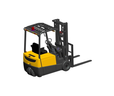 Погрузчик электрический трехопорный TOR 1,6 т 5,0 м CPD20SA-16 сайдшифт, своб. ход мачты Li-ion