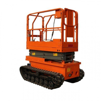 Подъемник ножничный самоходный гусеничный  450 кг 6/8 м TOR GTJZ0608LD  DC аккумуляторный