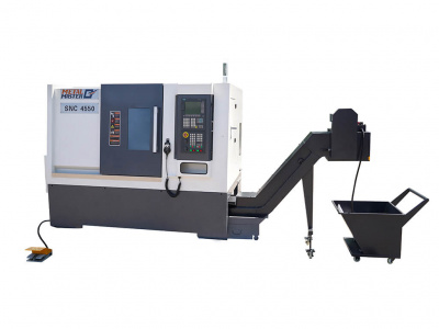 Станок токарный с ЧПУ с наклонной станиной SNC 4550