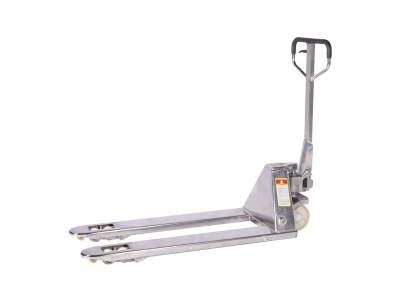 Тележка гидравлическая из нержавеющей стали 3000 кг 1150 мм нейлоновые колеса TOR WH-30S