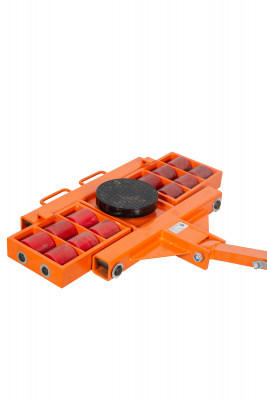 Роликовая платформа поворотная TOR X12 г/п 12 т (с ручкой)