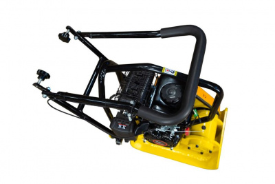 Виброплита TOR C-60(R) 60 кг, 10,5кН (Loncin) коврик, колесный комплект