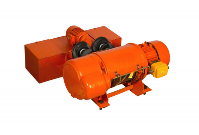 Таль передвижная двухскоростная  5т 12м 380В электрическая канатная TOR MD (серия K)