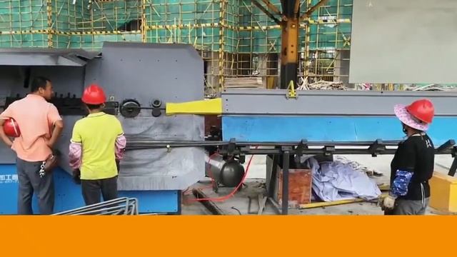 Автоматическая линия для гибки и резки арматуры GROST ABL4-12 - изображение